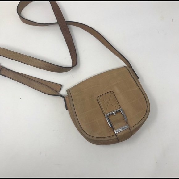 Michael Kors Handbags - Michael Kors embossed croc crossbody